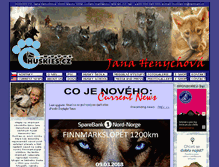 Tablet Screenshot of huskies.cz