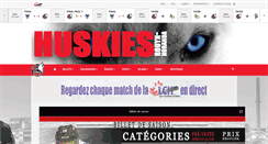 Desktop Screenshot of huskies.qc.ca